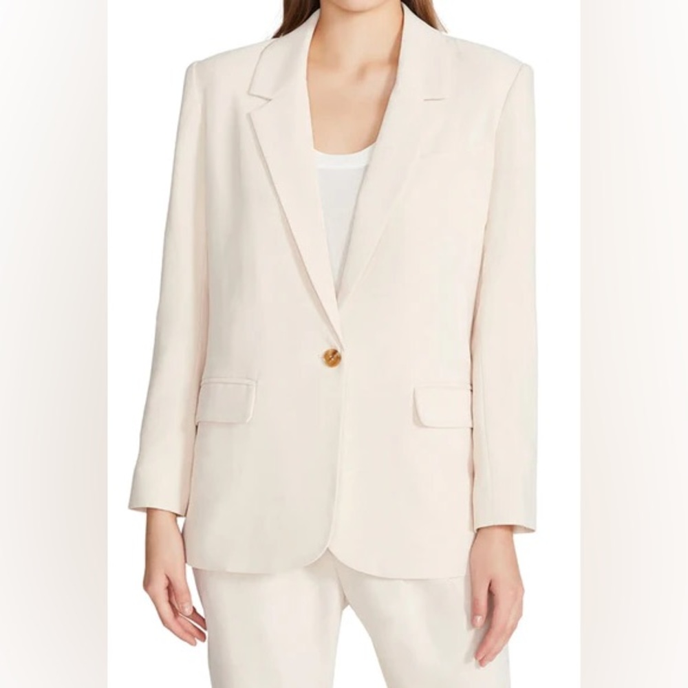 Steve Madden Kris Blazer Ivory size small